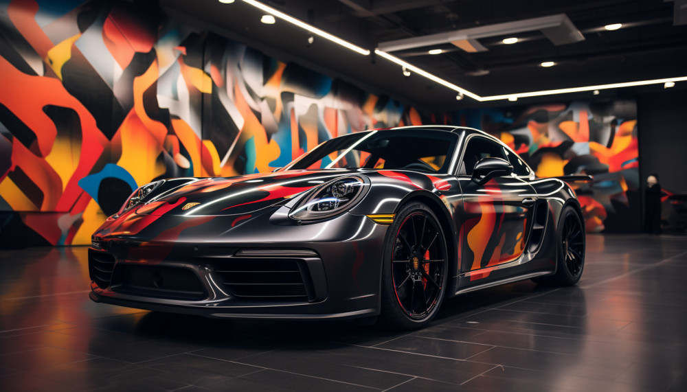 Une nouvelle Porsche comme œuvre d’art